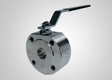 Valvola a sfera di tipo wafer, valvola a sfera sottile in acciaio inossidabile CF8 CF8M F304 F316