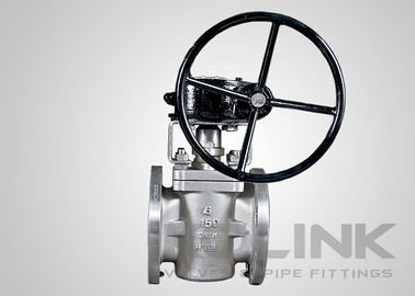 Valvola a maschio non lubrificata con rivestimento in PTFE in acciaio inossidabile