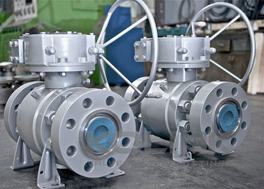 API 6D 3-PC Valvola a sfera montata su trunnion resistente WCB A105 CF8 F304