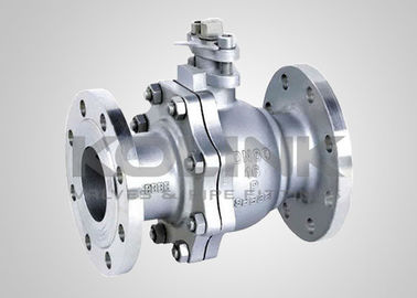 Valvola a sfera in acciaio inossidabile 2-pc sfera galleggiante a corpo diviso CF8 CF8M
