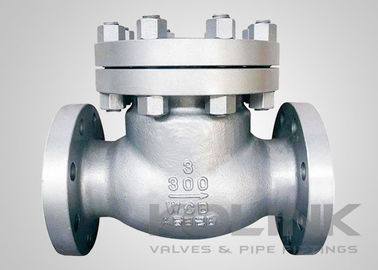 Valvola di controllo di oscillazione in acciaio fuso, classe 150-1500 Valvola non di ritorno WCB con flange