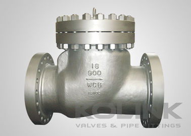 API 6D Swing Check Valve Full Opening Acciaio Fuso 2-36 pollici