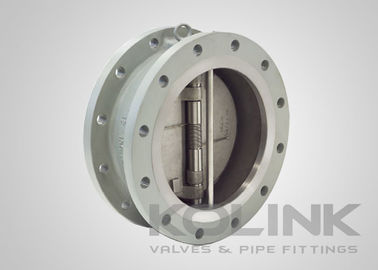 Valvola di controllo a doppia porta a lamina di acciaio inossidabile resiliente e metallo