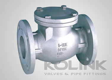 JIS Valvola di controllo oscillante con flangia CF8 CF8M SCS13A SCS14A