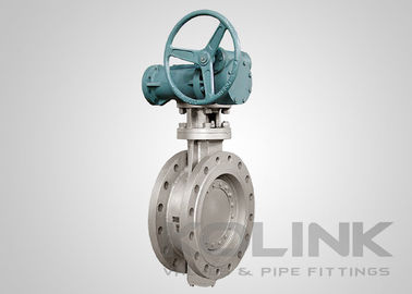 Valvola a farfalla tripla eccentrica unidirezionale a doppio fianco WCB CF8 CF8M