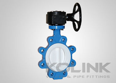 Valvola a farfalla con sede in PTFE concentrica 2-48 pollici Classe 150