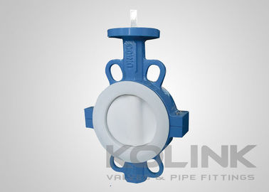 Valvola a farfalla con sede in PTFE concentrica 2-48 pollici Classe 150