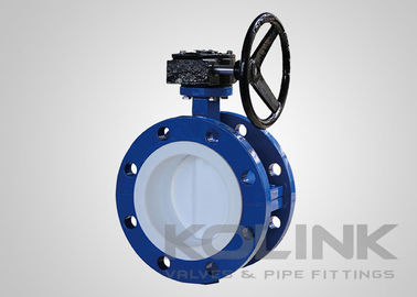 Valvola a farfalla con rivestimento in PTFE 2-48 pollici Classe 150 Disco concentrico