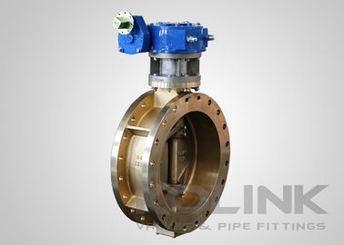Triple Offset Bronzo C95500 Valvola farfalla doppio eccentrico Wafer Flanged