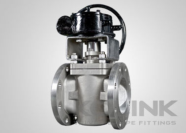 Valvola a maschio non lubrificata con rivestimento in PTFE in acciaio inossidabile