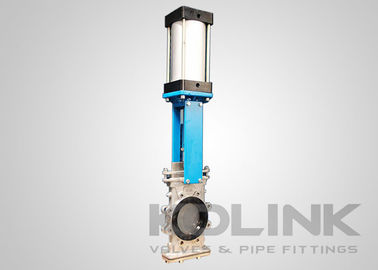 Valvole di porta a coltello con copertura inferiore e porte di scarico