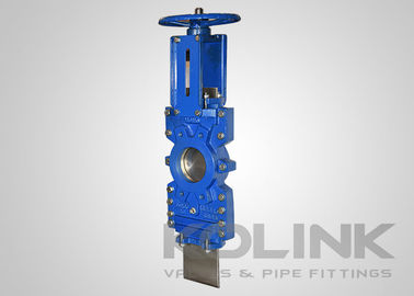 Valvola di cancello a coltello O-Port 2-24 pollici classe 150 a bolla di tenuta