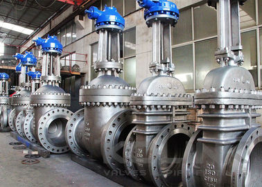 Valvola di porta ad alta pressione da 24-48 pollici in acciaio inossidabile o acciaio al carbonio