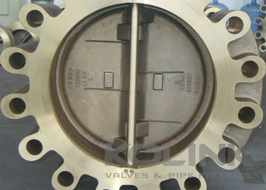 Valvola di controllo a doppia porta in bronzo C95800 AB300 Flanged Long Life Span