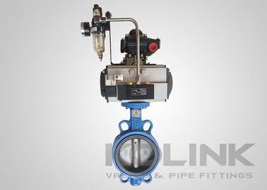 Valvola a farfalla concentrica azionata pneumaticamente