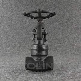 Cappuccio saldato Valvola a sfera in acciaio forgiato Ruota a mano NPT a filo Classe 800-2500