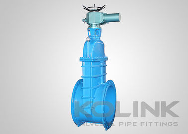 Valvola elettrica azionata DN1200 Ferro flessibile a seduta resistente